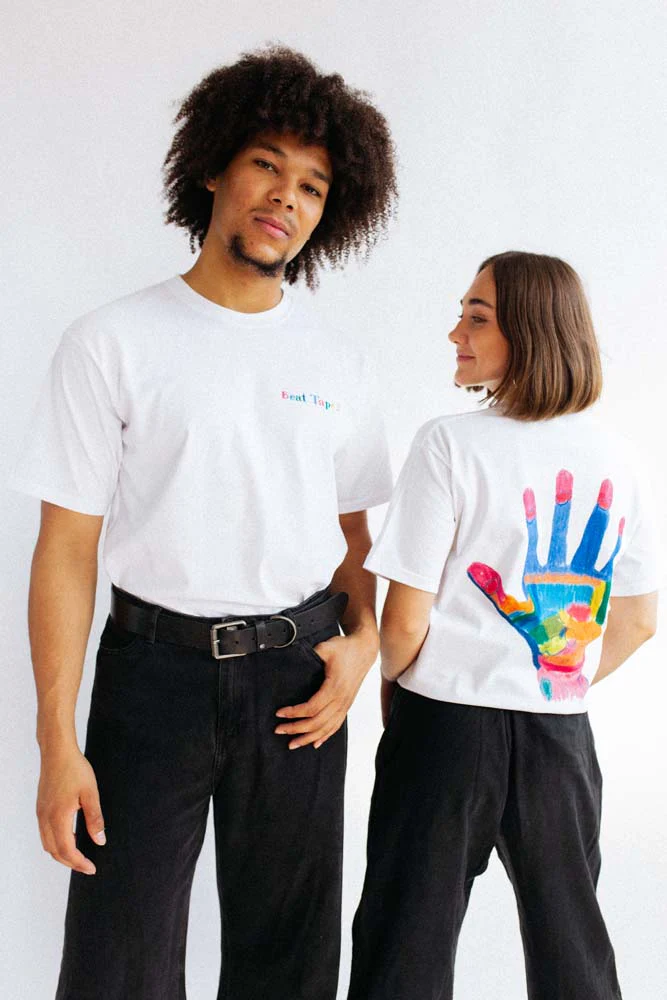 Beat Tape 2 Painting Tee - Image 8