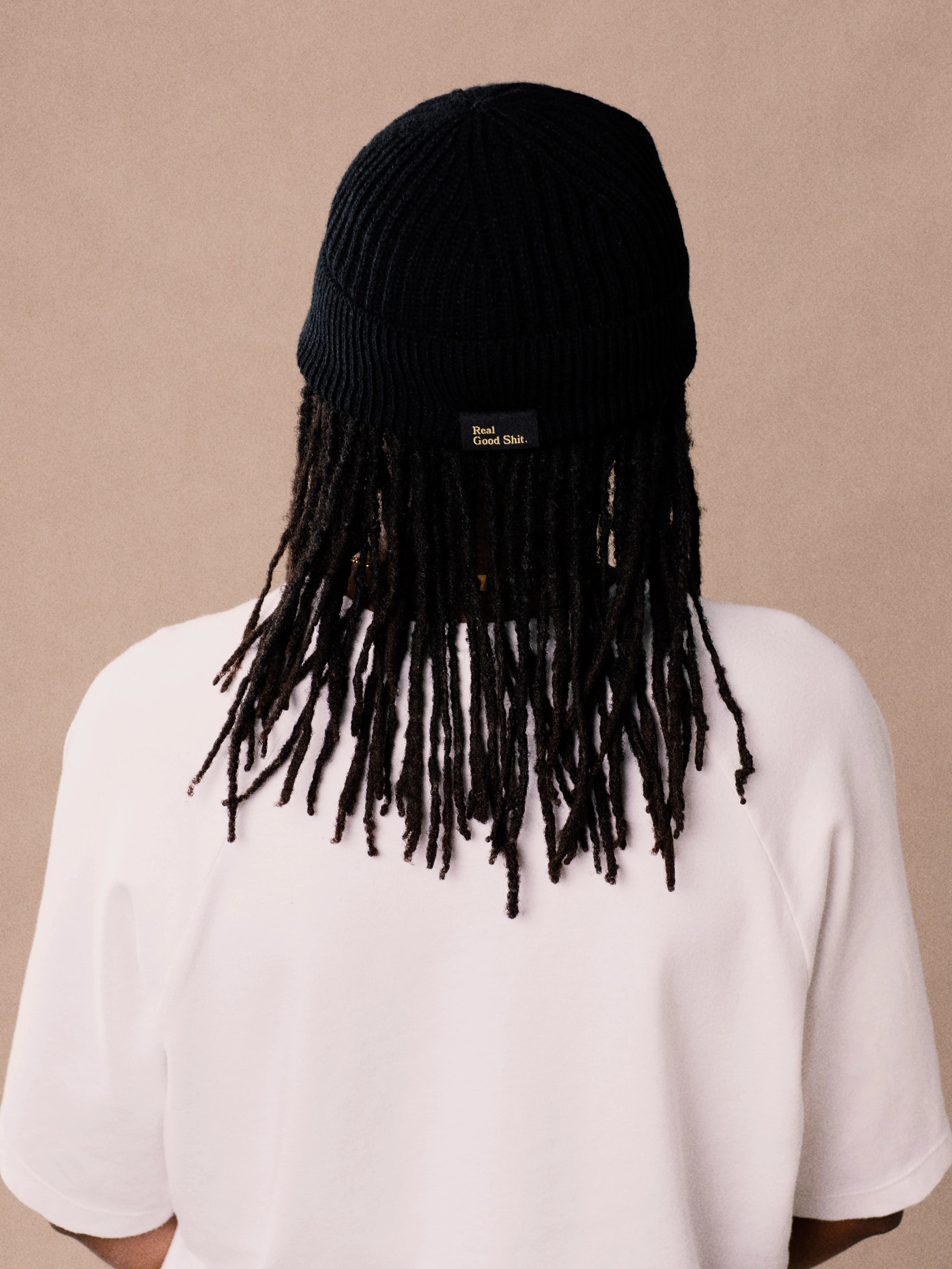 Real Good Shit Beanie (Black) - Image 3